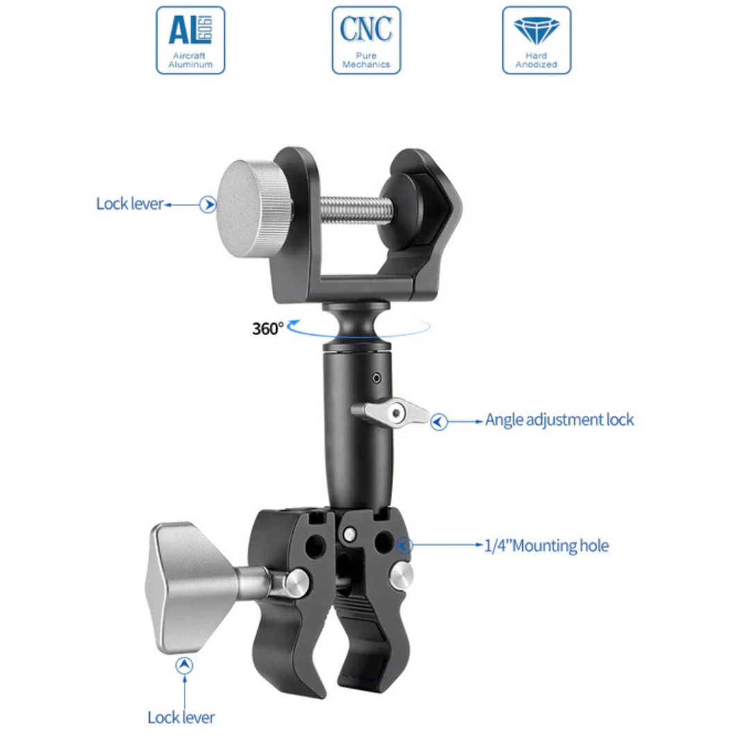 LEOFOTO UC-01 UMBRELLA CLAMP FOR TRIPOD