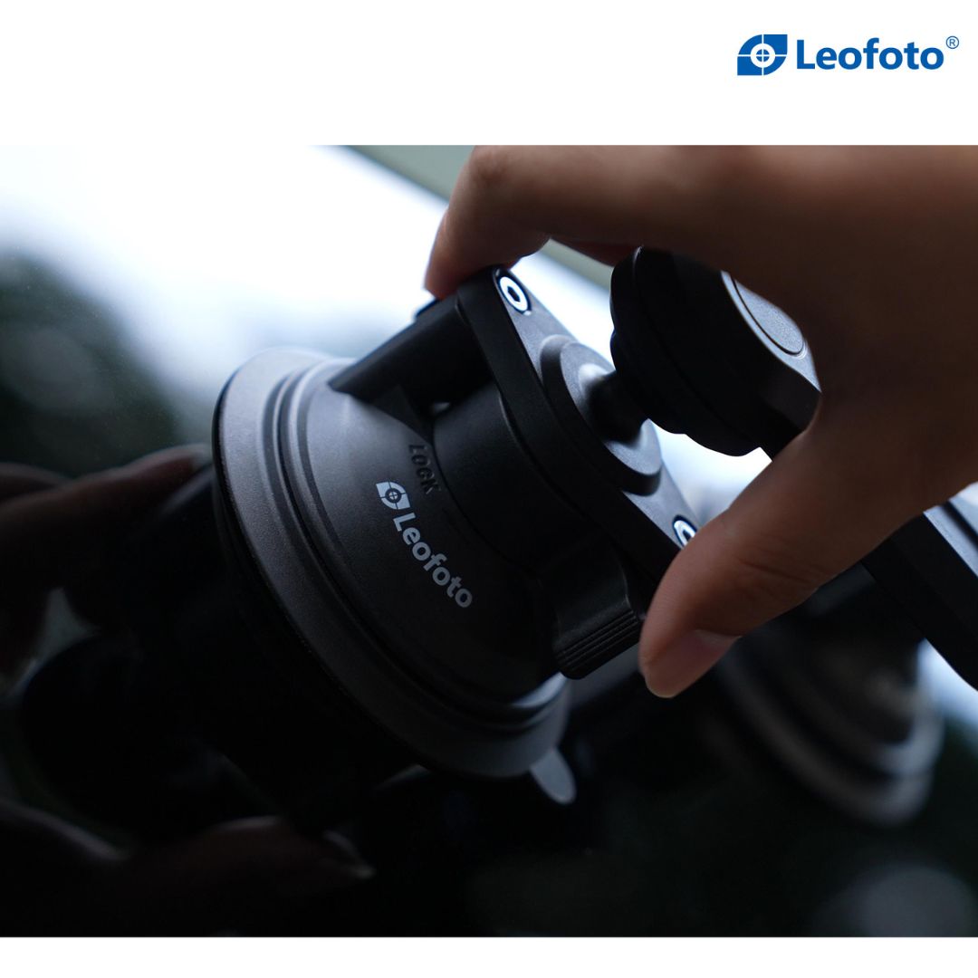 Leofoto LAC-05 Action Camera 3-Suction Cup Mount