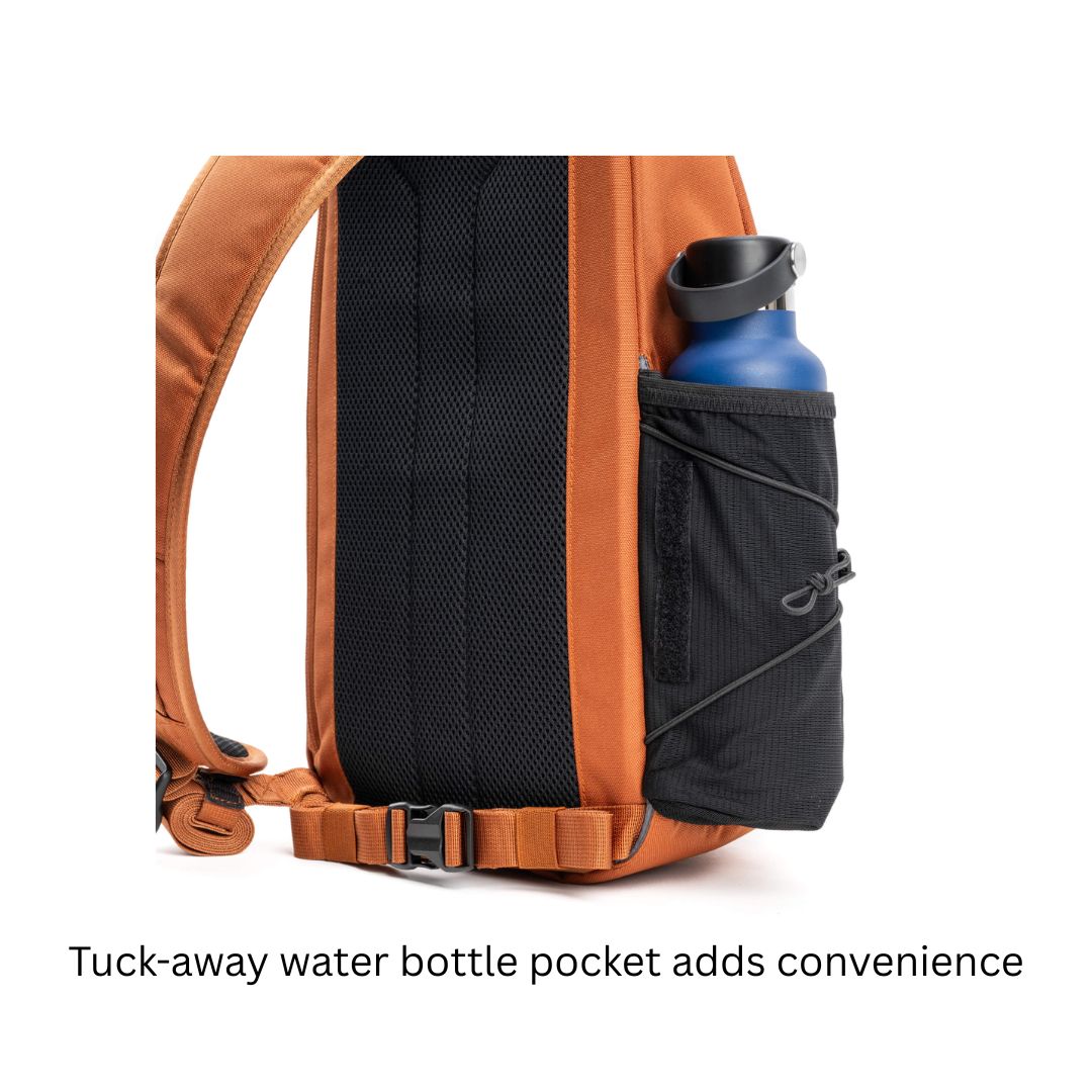 Think Tank Photo Turnstyle 8L Fits 1 body (ungripped) and 2 to 3 lenses; 1 to 2 zooms