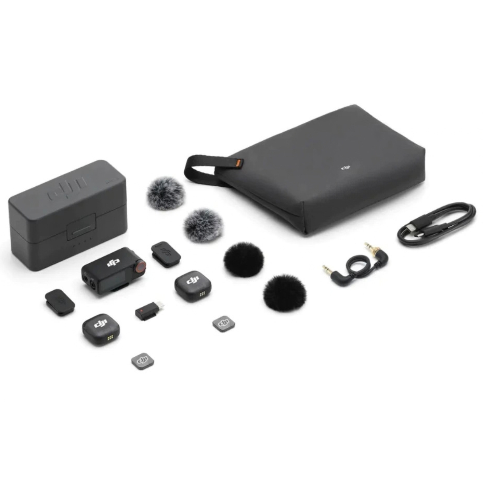 DJI MIC 3 2-Person Compact Wireless Microphone System/Recorder for Camera & Smartphone