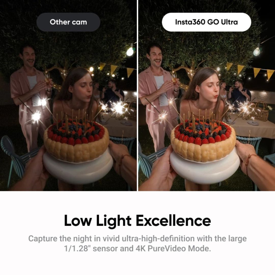 Insta360 Go Ultra Tiny Hands-Free 4K Standard Bundle/Creator Bundle