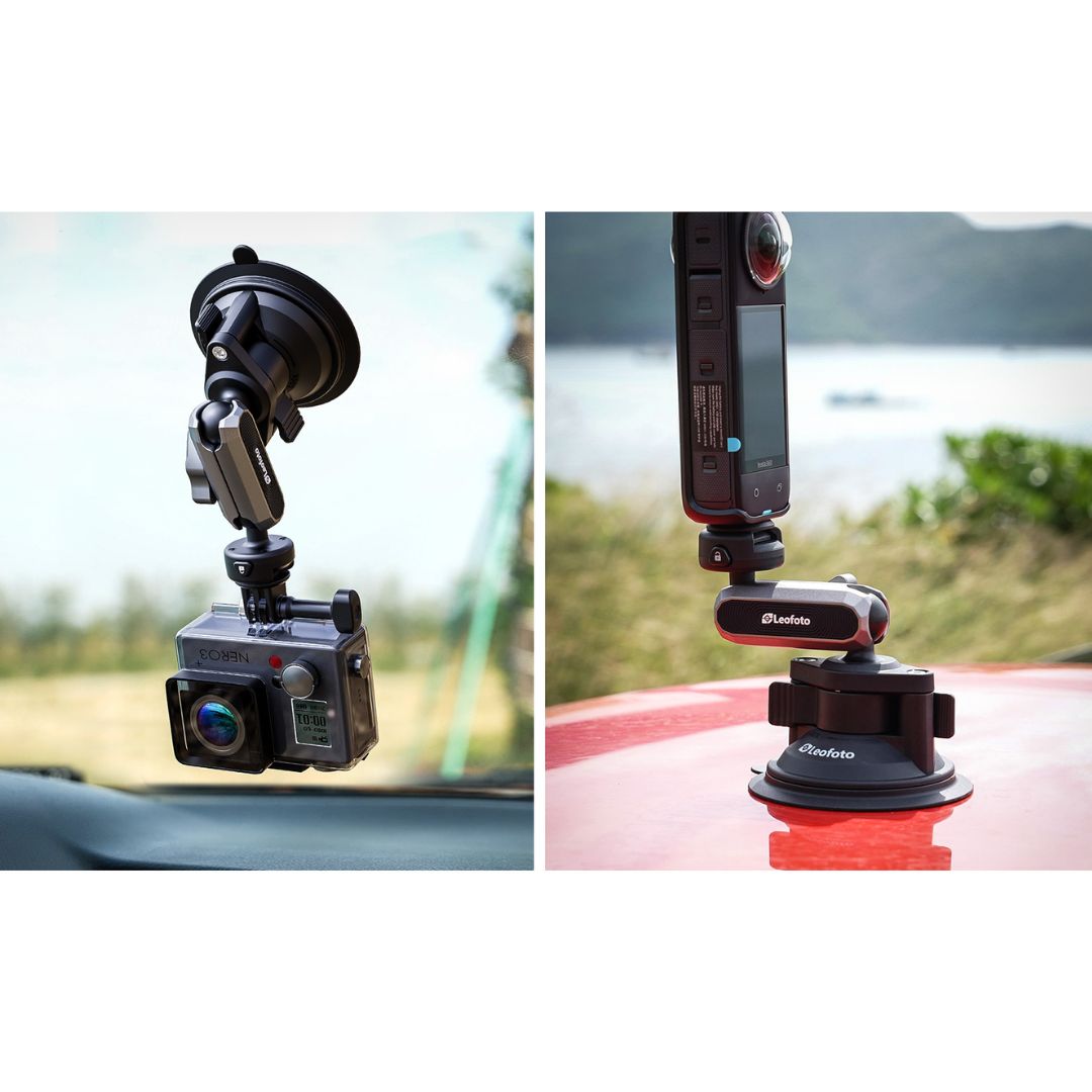 Leofoto LAC-04  Action Camera Suction Cup Mount