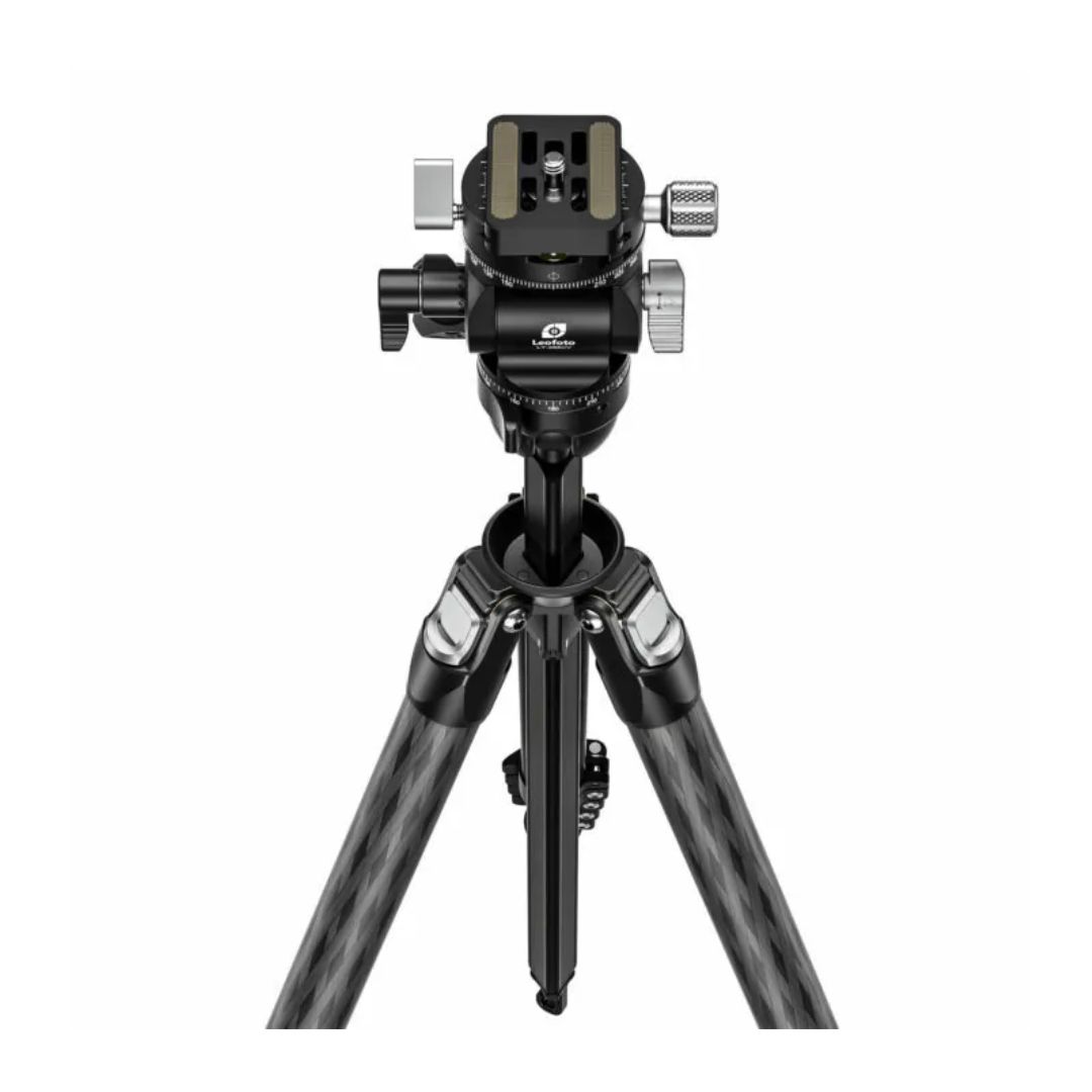 Leofoto LY-265CV Mr.Y Series Carbon Fibre Tripod with Inverted Ball Head + Video Head