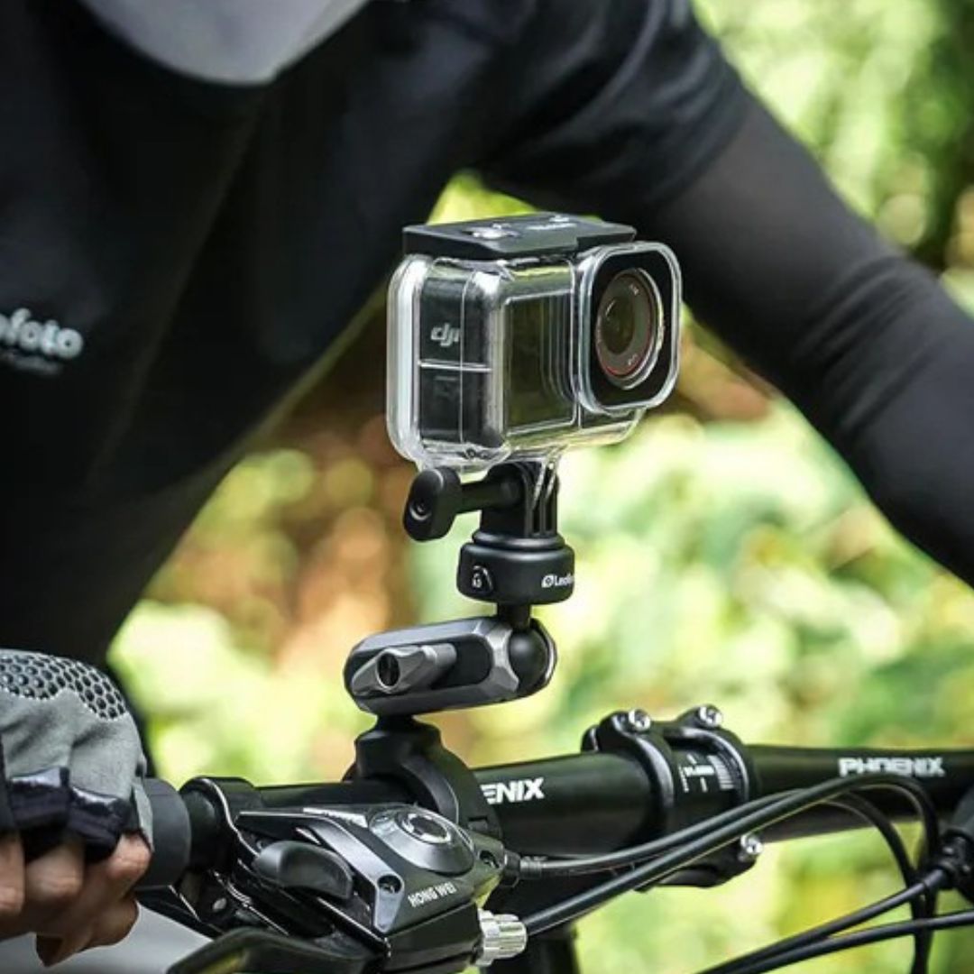 Leofoto LAC-02 Action camera bike mount