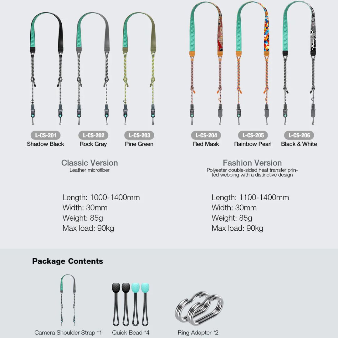 Leofoto L-CS Series Camera Straps