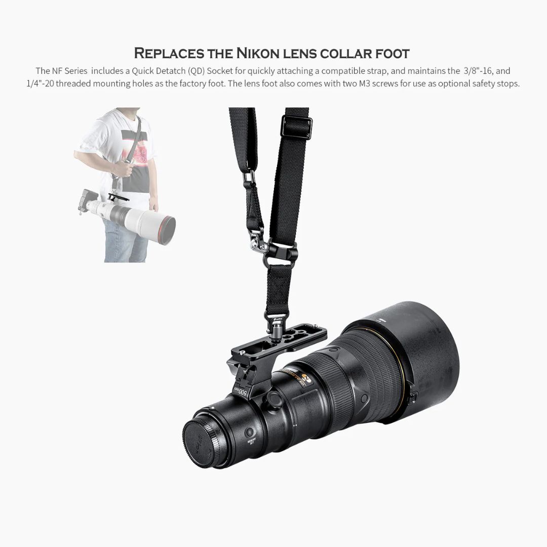 Leofoto NF-01N Lens foot for Nikon 70~200mm/2.8 , 500mm/5.6 Lens