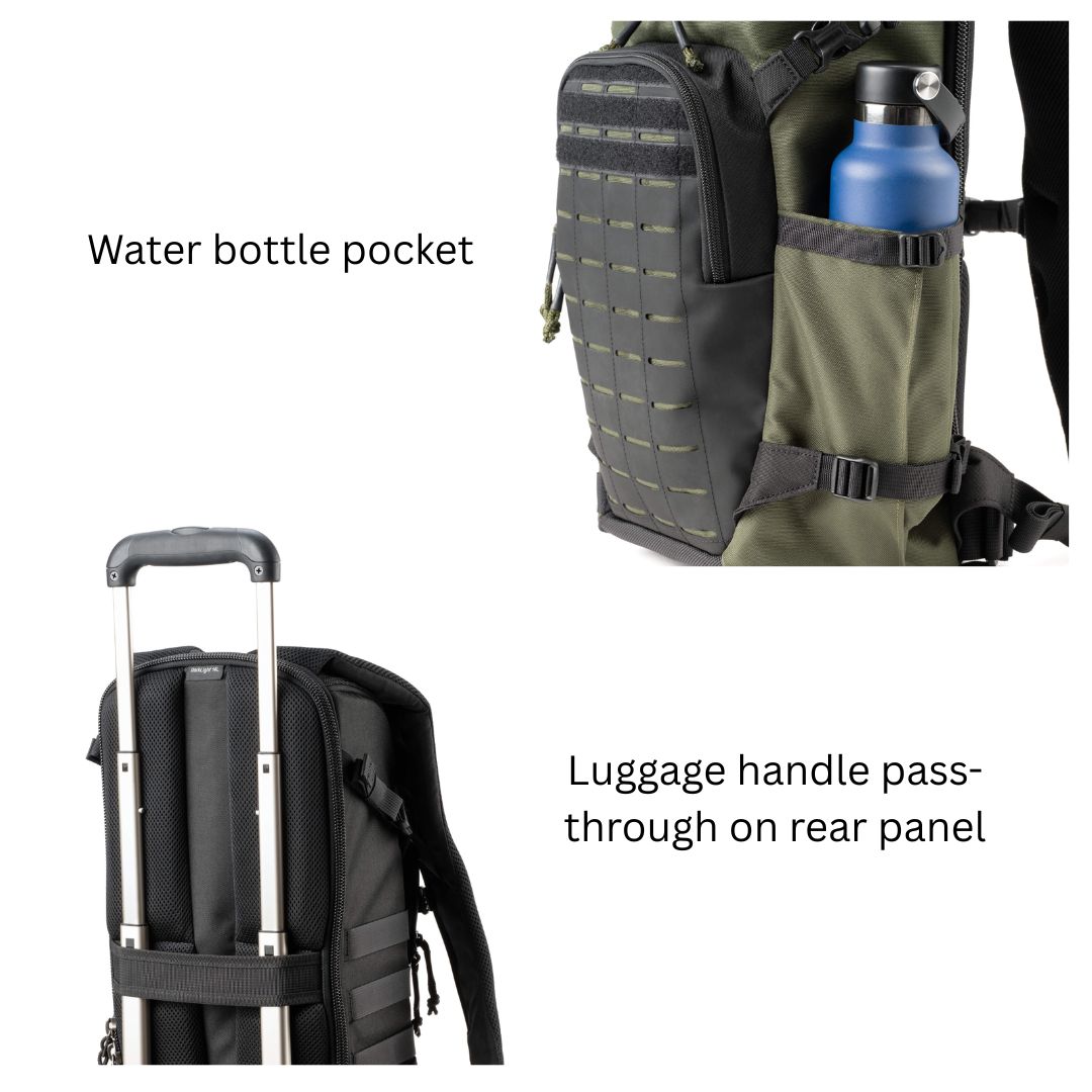 Think Tank Photo DarkLight 14L BackPack Holds standard-sized camera body and 1–3 standard zoom Lens,8" Tablet