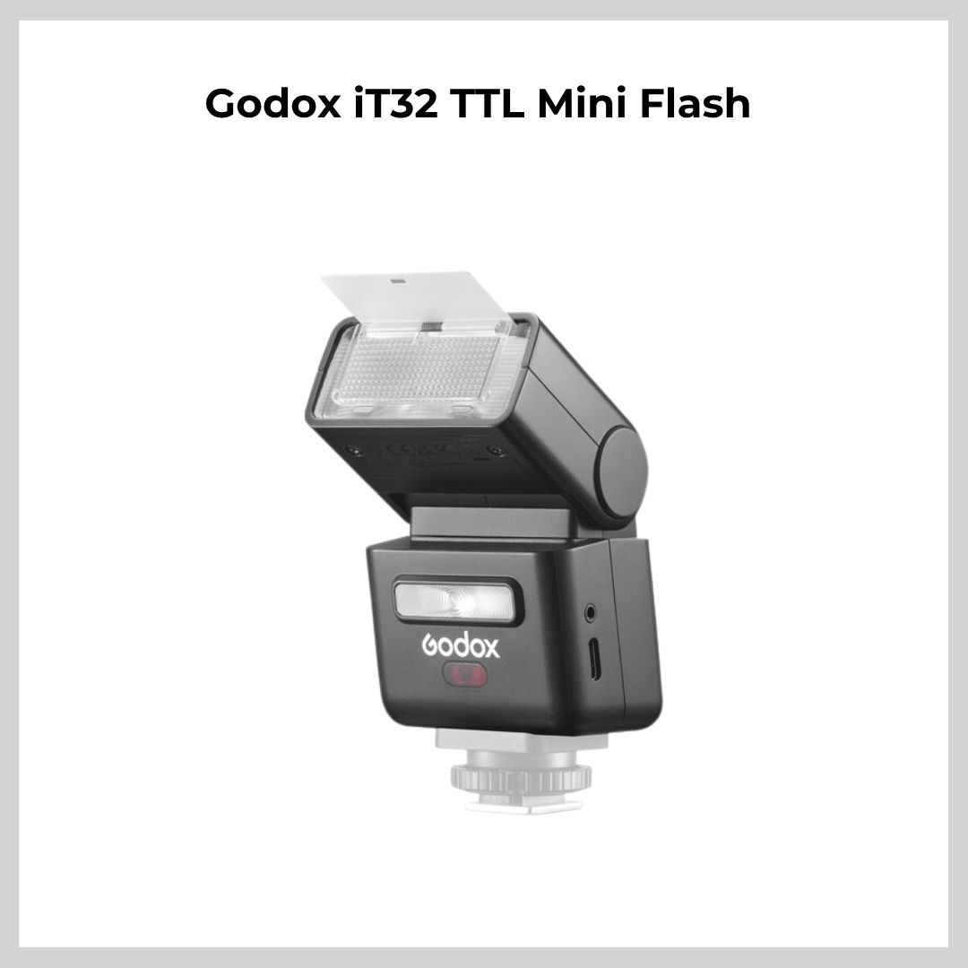 Godox iT32 TTL Mini Flash & Godox X5 TTL Wireless Flash Trigger for Sony/Canon/Nikon