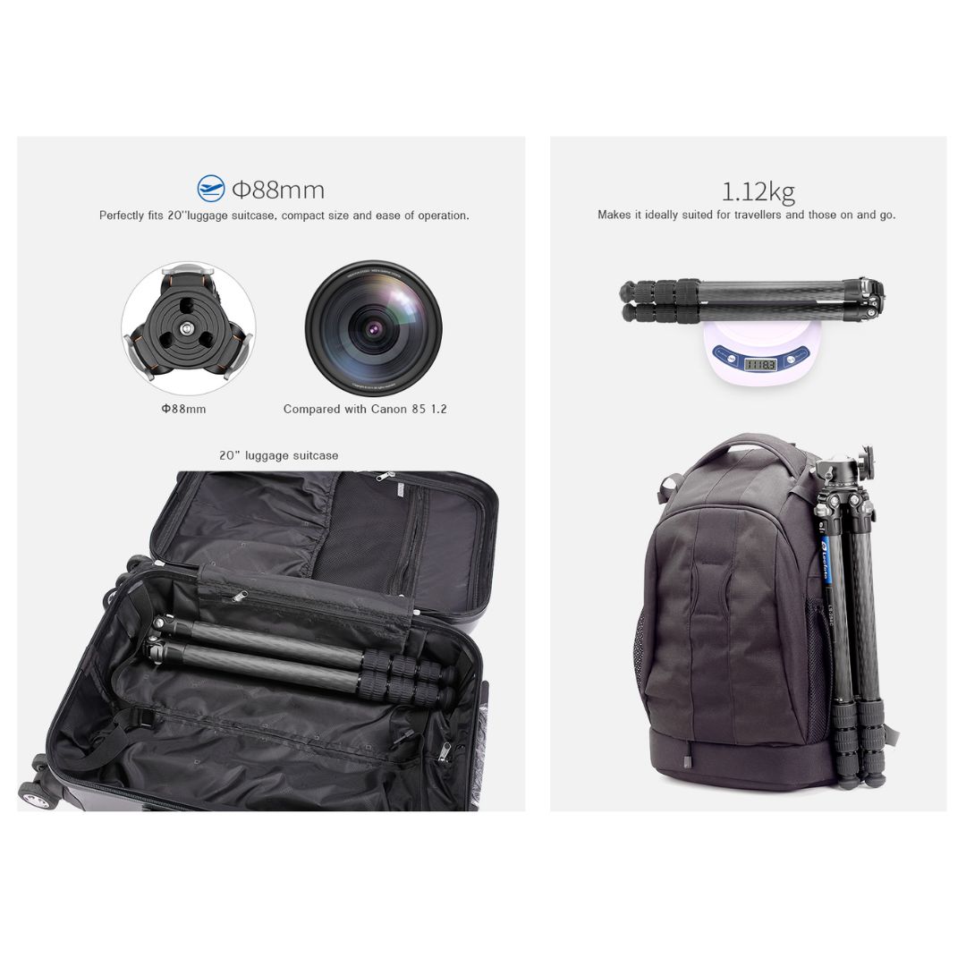 Leofoto LS-284C + LH-30 Tripod Set