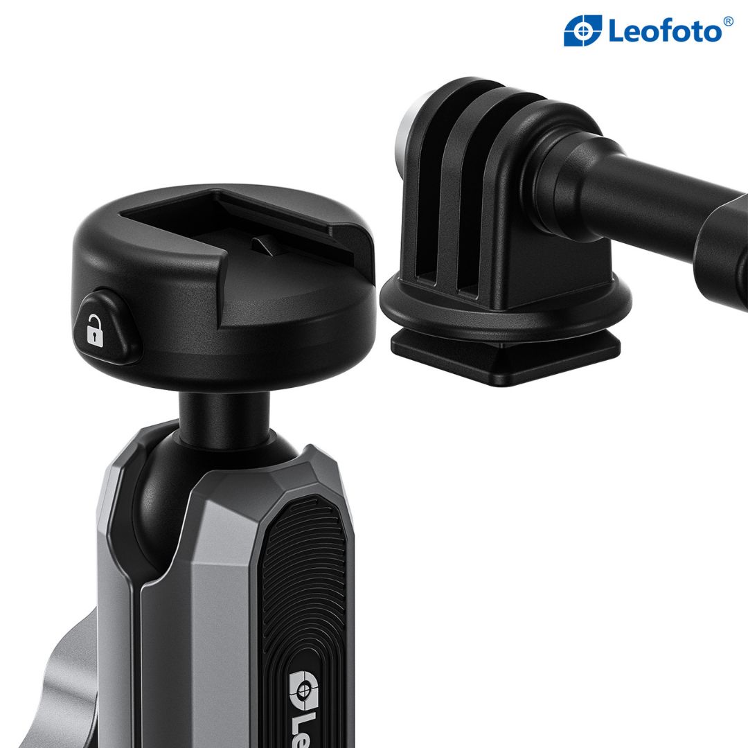 Leofoto LAC-05 Action Camera 3-Suction Cup Mount