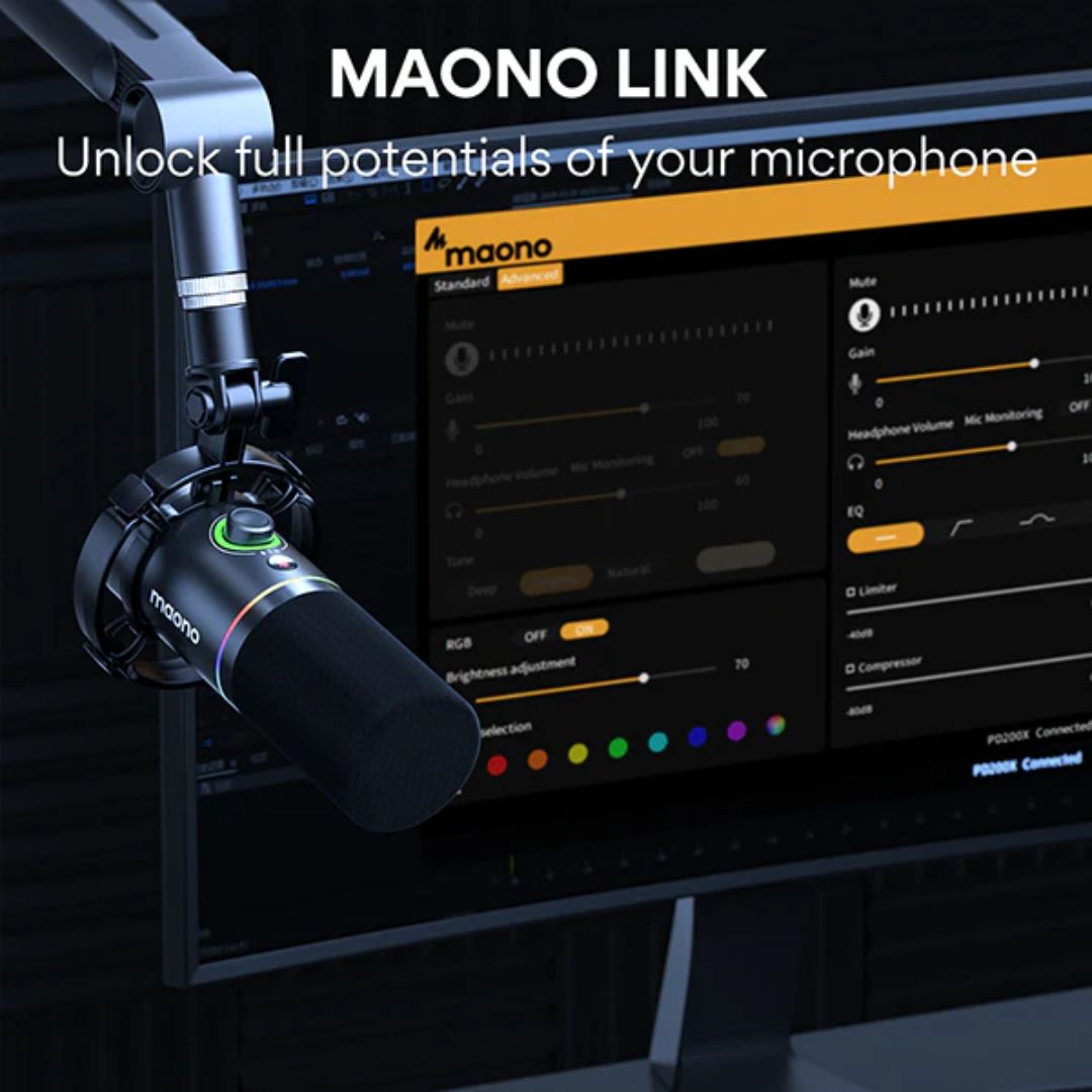 MAONO PD200X USB/XLR DYNAMIC MICROPHONE