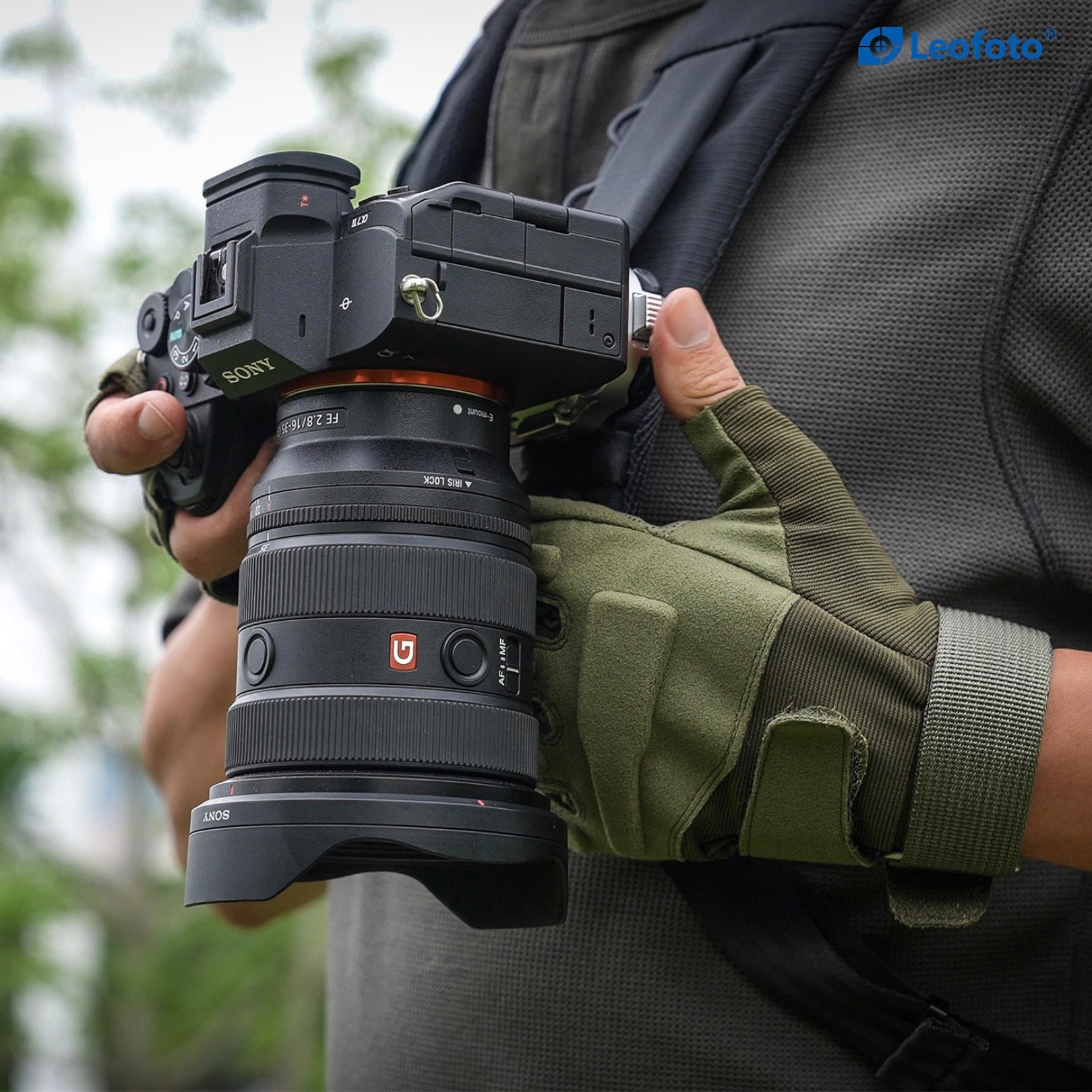 Leofoto QF-03Backpackquick-Release Mount