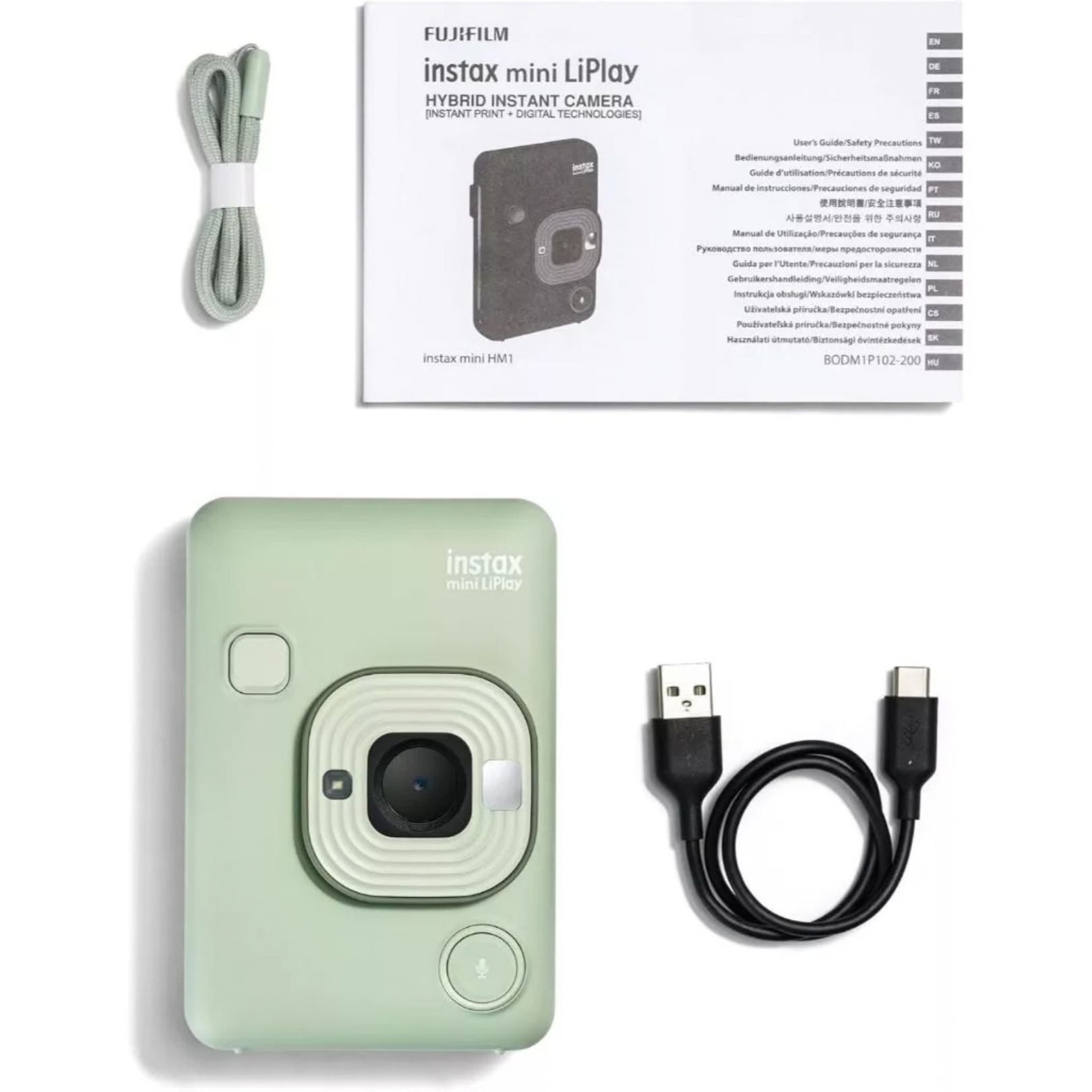 FUJIFILM INSTAX Mini LiPlay Hybrid Instant Camera
