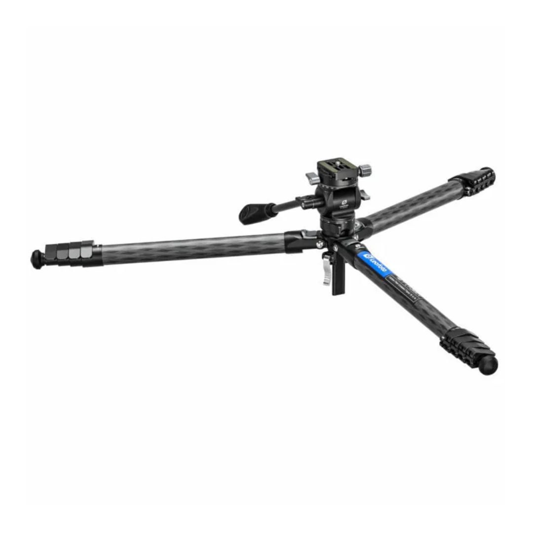 Leofoto LY-265CV Mr.Y Series Carbon Fibre Tripod with Inverted Ball Head + Video Head