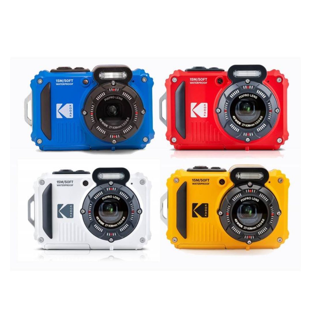 Kodak PIXPRO WPZ2 Digital Camera Special Promo Pack Battery X2, 16GB MicroSD Card X1