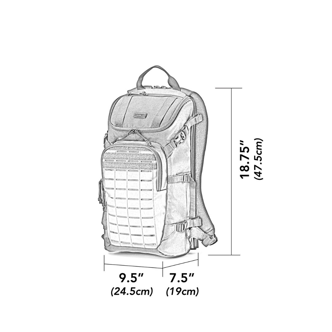 Think Tank Photo DarkLight 14L BackPack Holds standard-sized camera body and 1–3 standard zoom Lens,8" Tablet