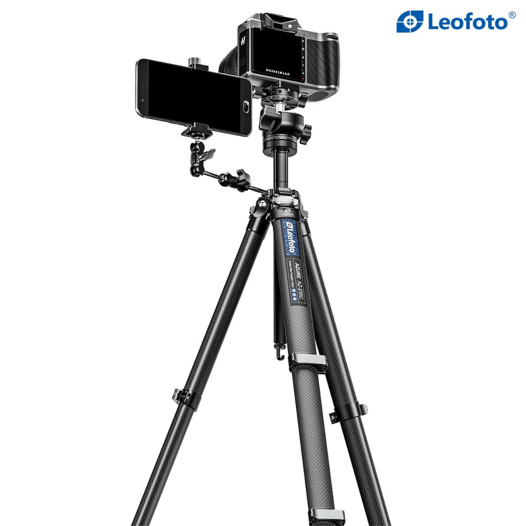 Leofoto Azure AZ-235C + LH-30R 5 Section Ultra Compact Carbon Fibre Tripod 2025 New Product!
