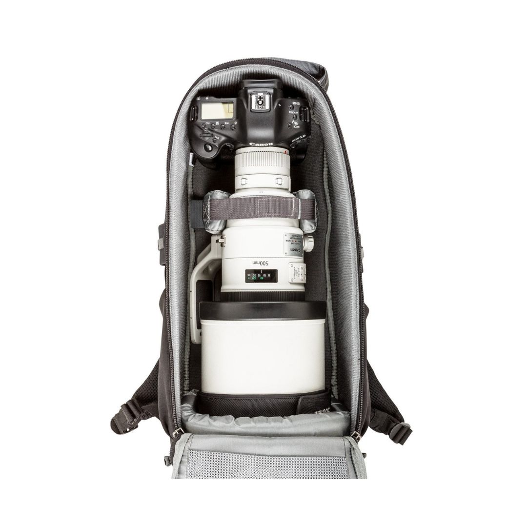 Think Tank Photo Glass Limo Backpack for long lenses up to 600mm f/4 or regular DSLR/Mirrorless Body