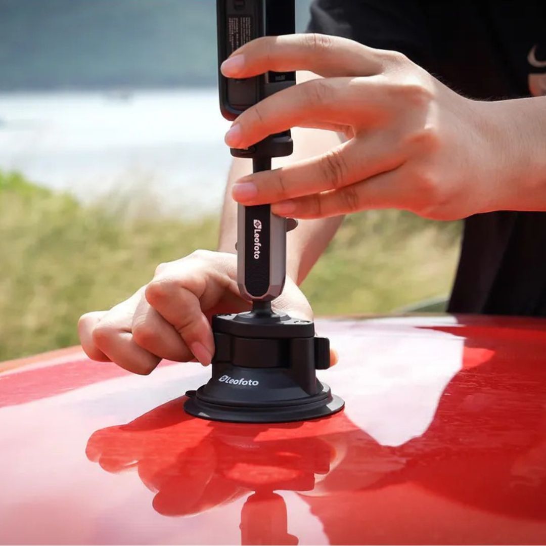Leofoto LAC-04 Action Camera Suction Cup Mount