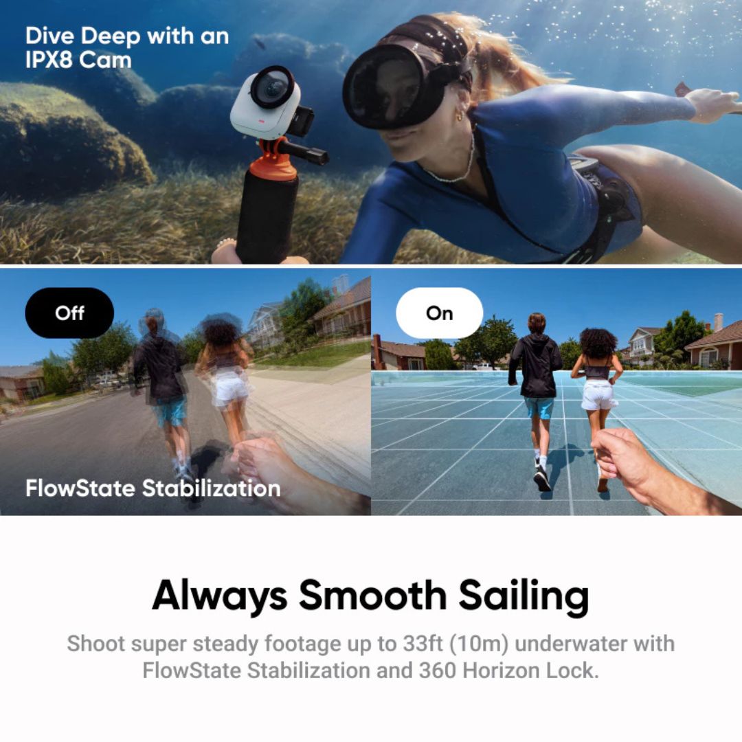 Insta360 Go Ultra Tiny Hands-Free 4K Standard Bundle/Creator Bundle
