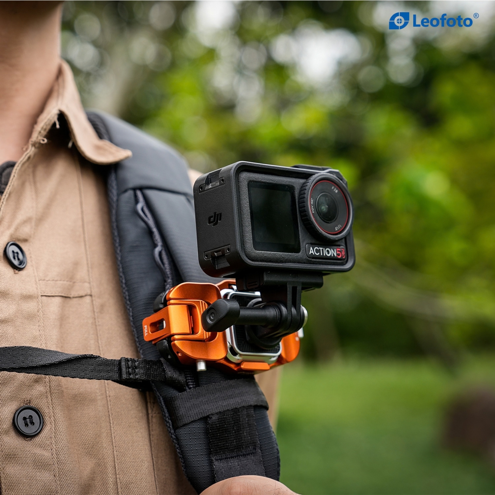Leofoto QF-03Backpackquick-Release Mount
