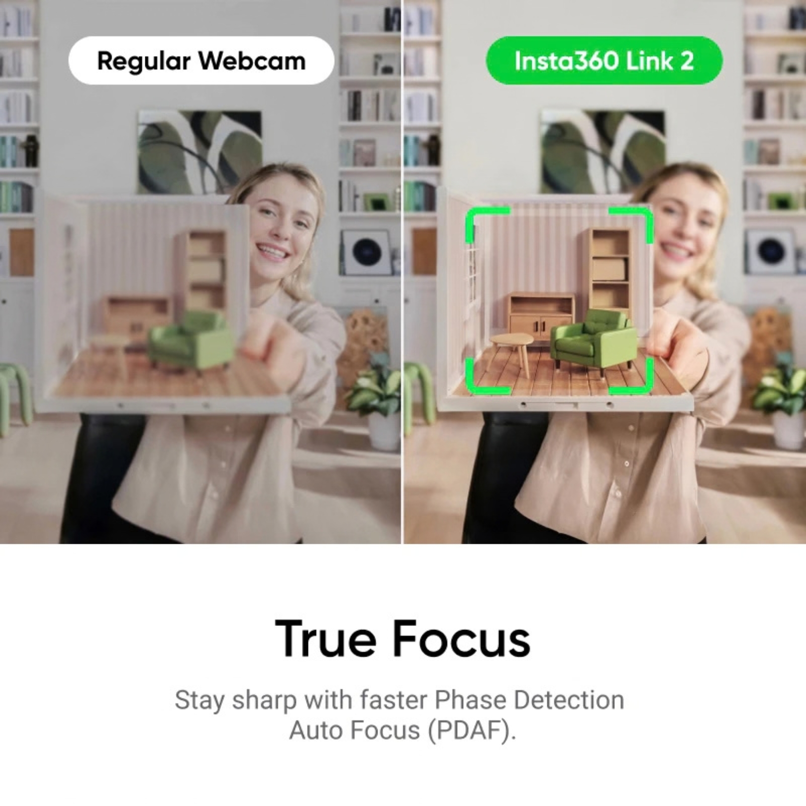 Insta360 Link 2-AI-powered 4K Webcam