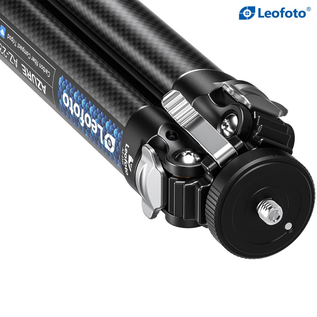 Leofoto Azure AZ-235C + LH-30R 5 Section Ultra Compact Carbon Fibre Tripod 2025 New Product!
