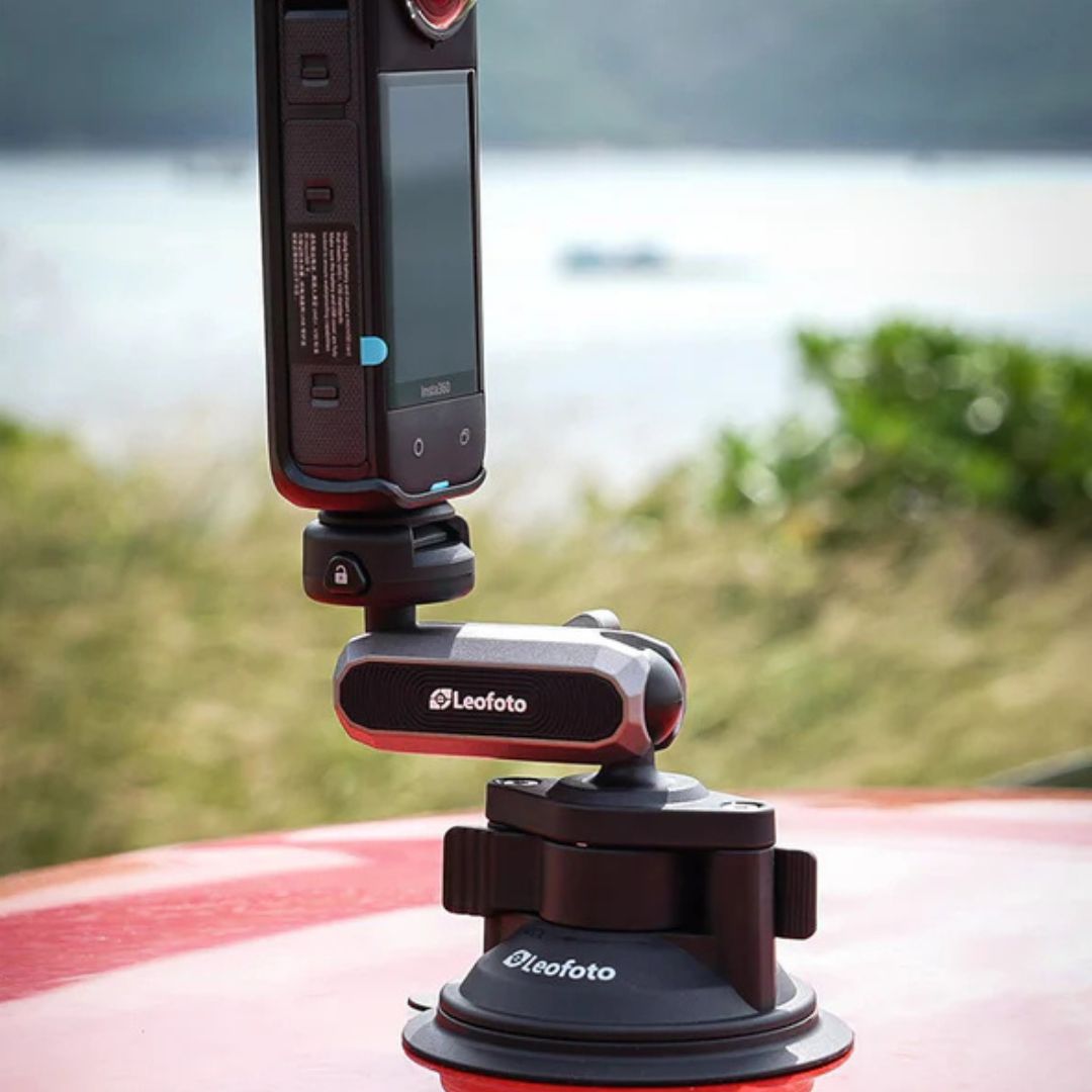 Leofoto LAC-04 Action Camera Suction Cup Mount