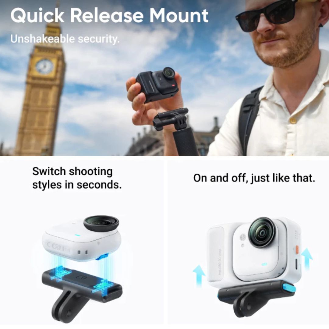 Insta360 Go Ultra Tiny Hands-Free 4K Standard Bundle/Creator Bundle
