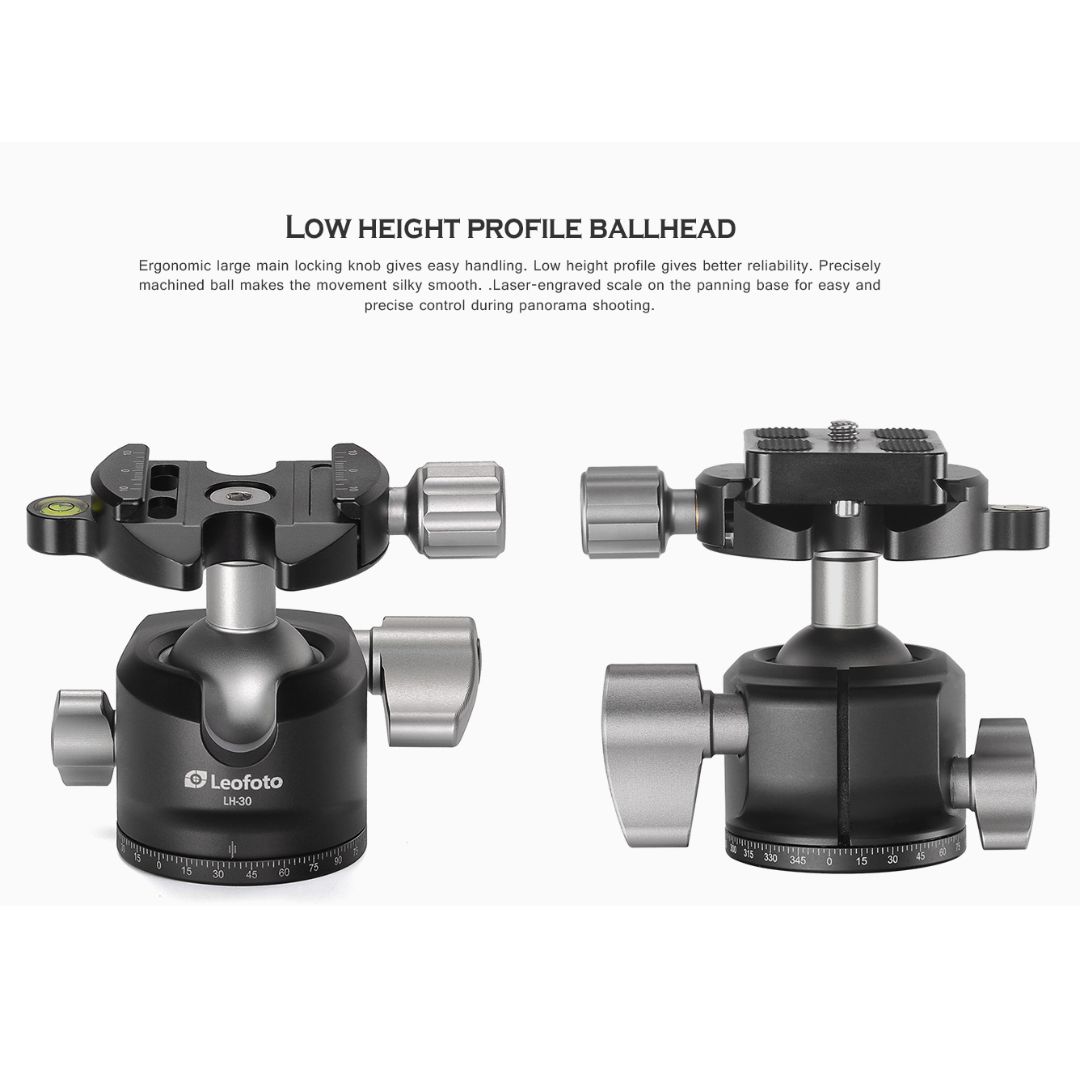 Leofoto LS-284C + LH-30 Tripod Set