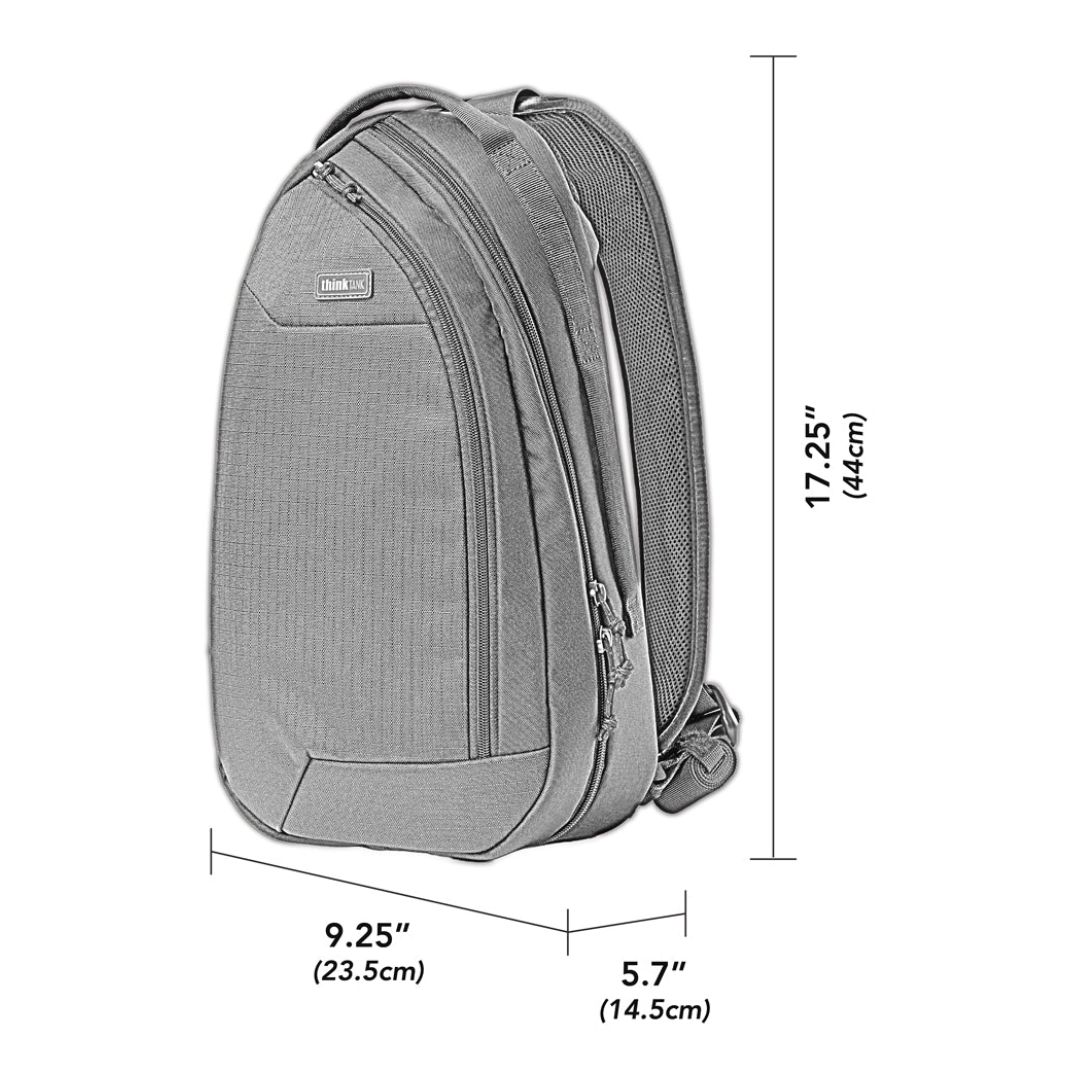 Think Tank Photo Turnstyle 11L Fits 1 body (ungripped) and 2 to 3 lenses; 1 to 2 zooms