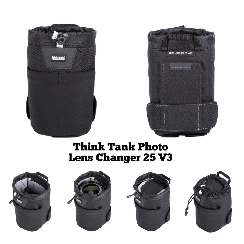 Think Tank Photo Lens Changer 25 V3 Lens pouch For Regular, Small Zoom Lenses Latest! Genuine! Malaysia Seller