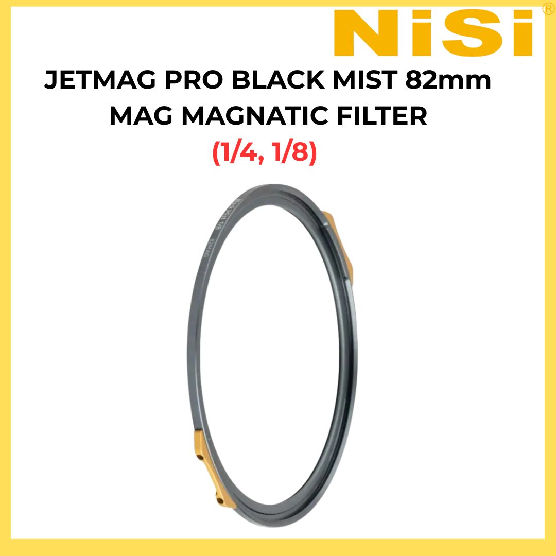 NiSi JetMag Pro Black Mist 82mm MAG Magnetic Filter (1/4, 1/8)
