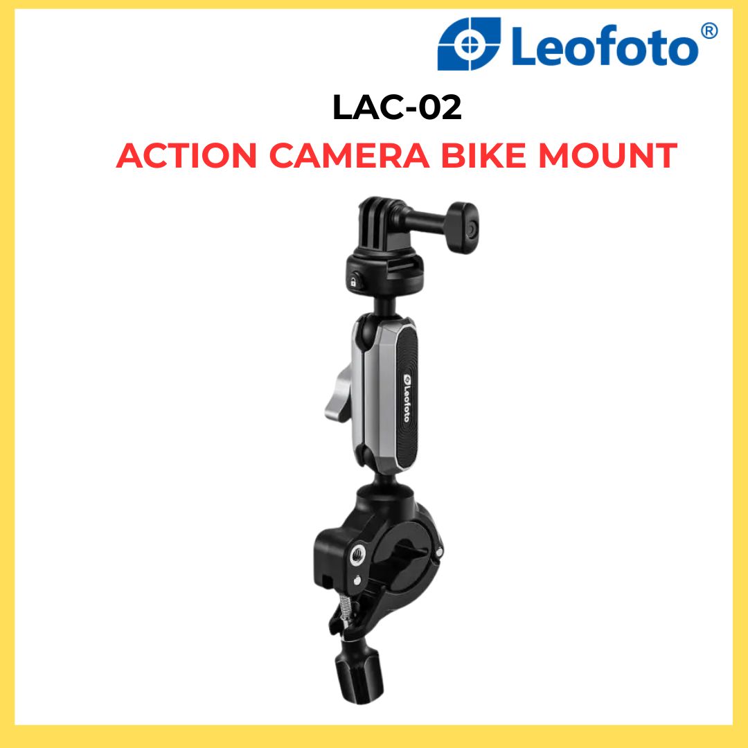 Leofoto LAC-02 Action camera bike mount
