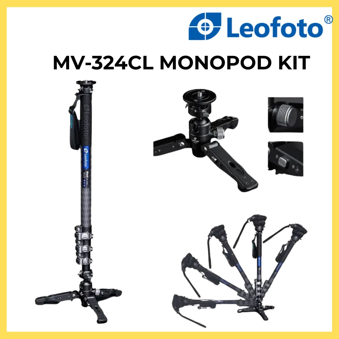 Leofoto MV-324CL Monopod Kit