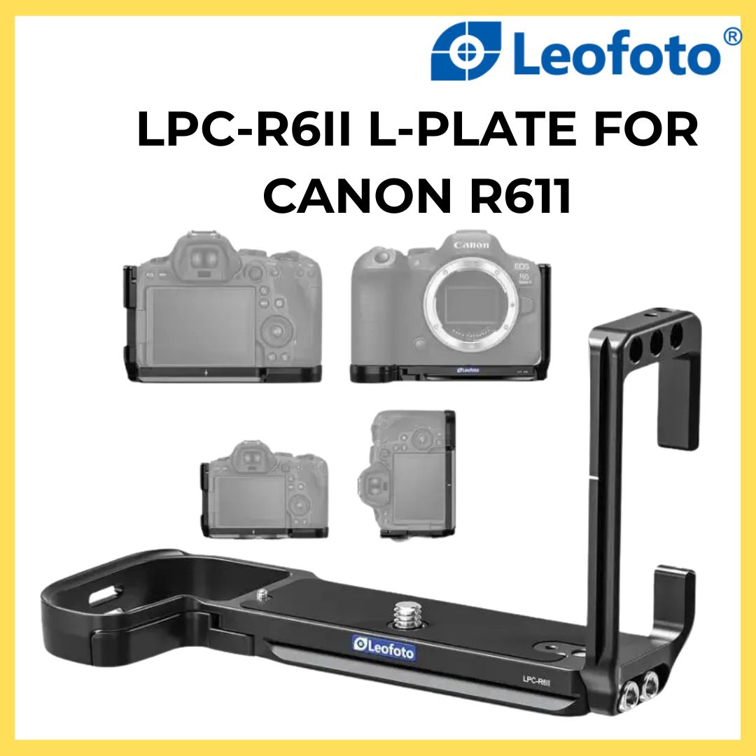 Leofoto LPC-R6II L-plate for Canon R6II