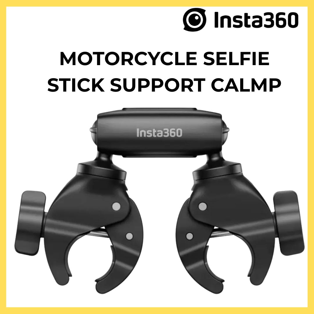 Insta360 Motorcycle Selfie Stick Support Clamp
