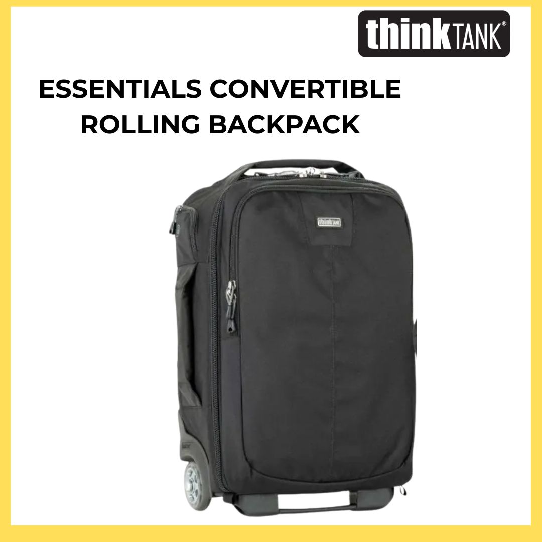 Think Tank Photo Essentials Convertible Rolling Backpack