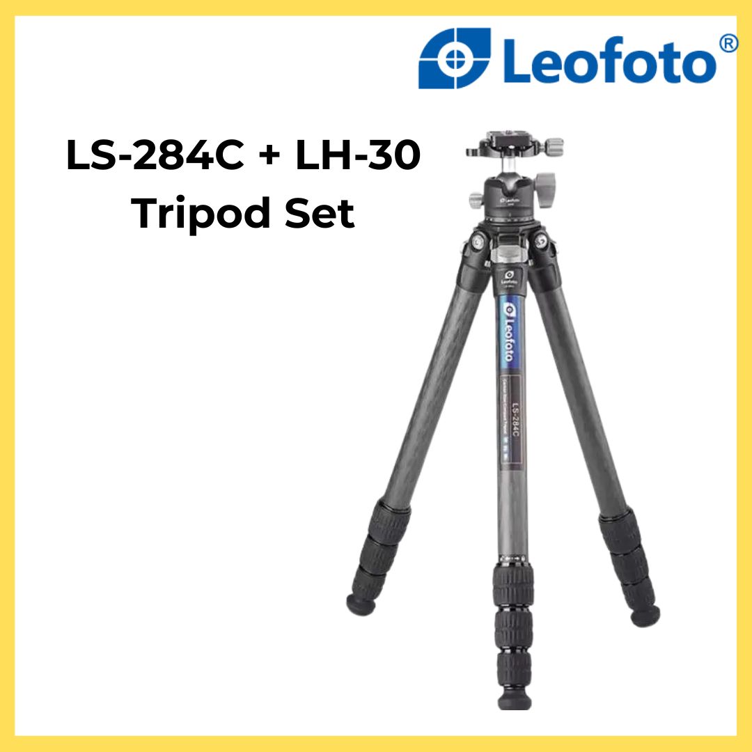Leofoto LS-284C + LH-30 Tripod Set