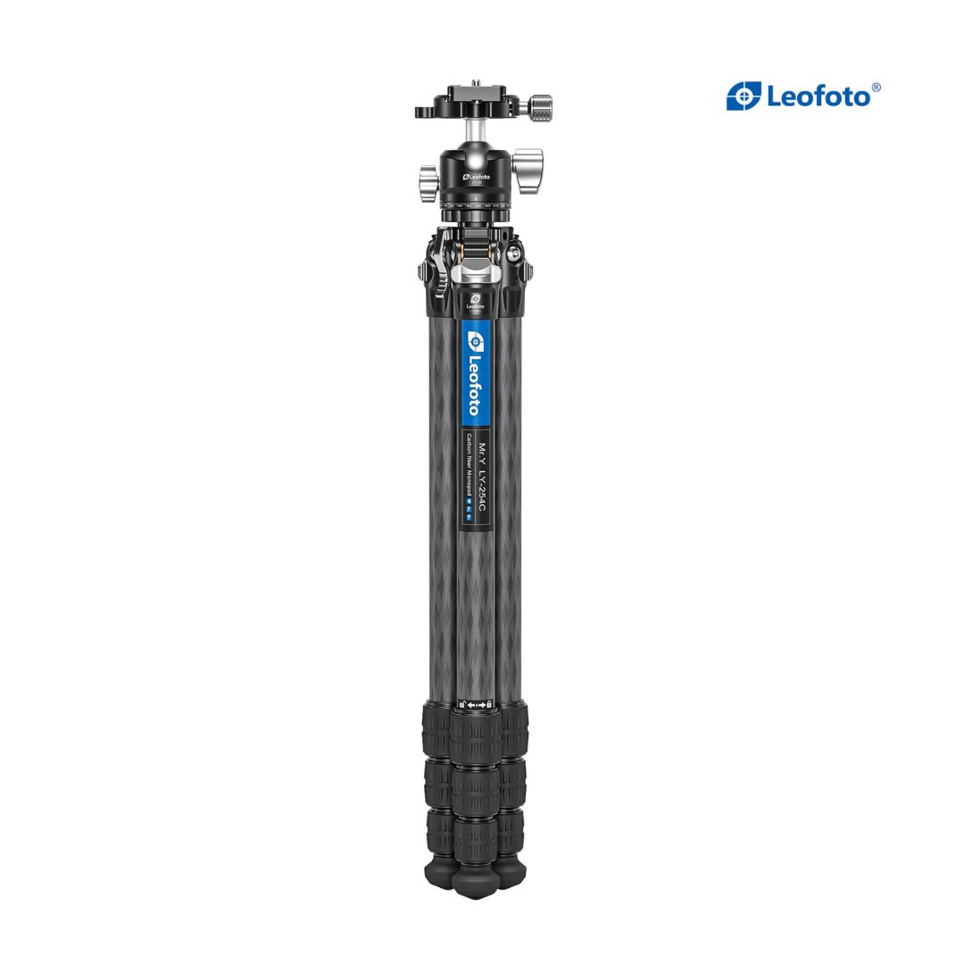 Leofoto LY-254C+LH-30 Tripod Y Shaped Carbon Fiber Tripod with Ball Head