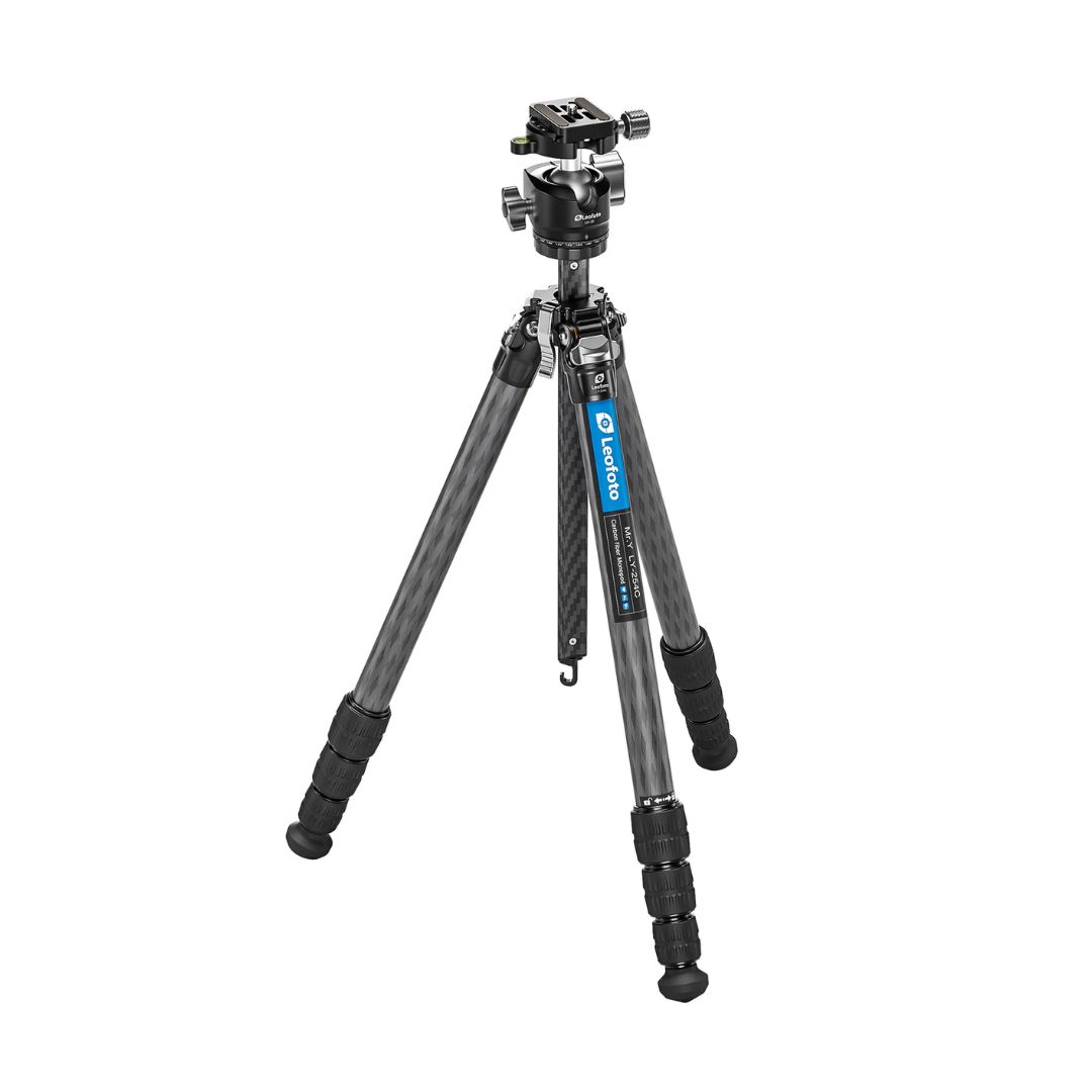Leofoto LY-254C+LH-30 Tripod Y Shaped Carbon Fiber Tripod with Ball Head