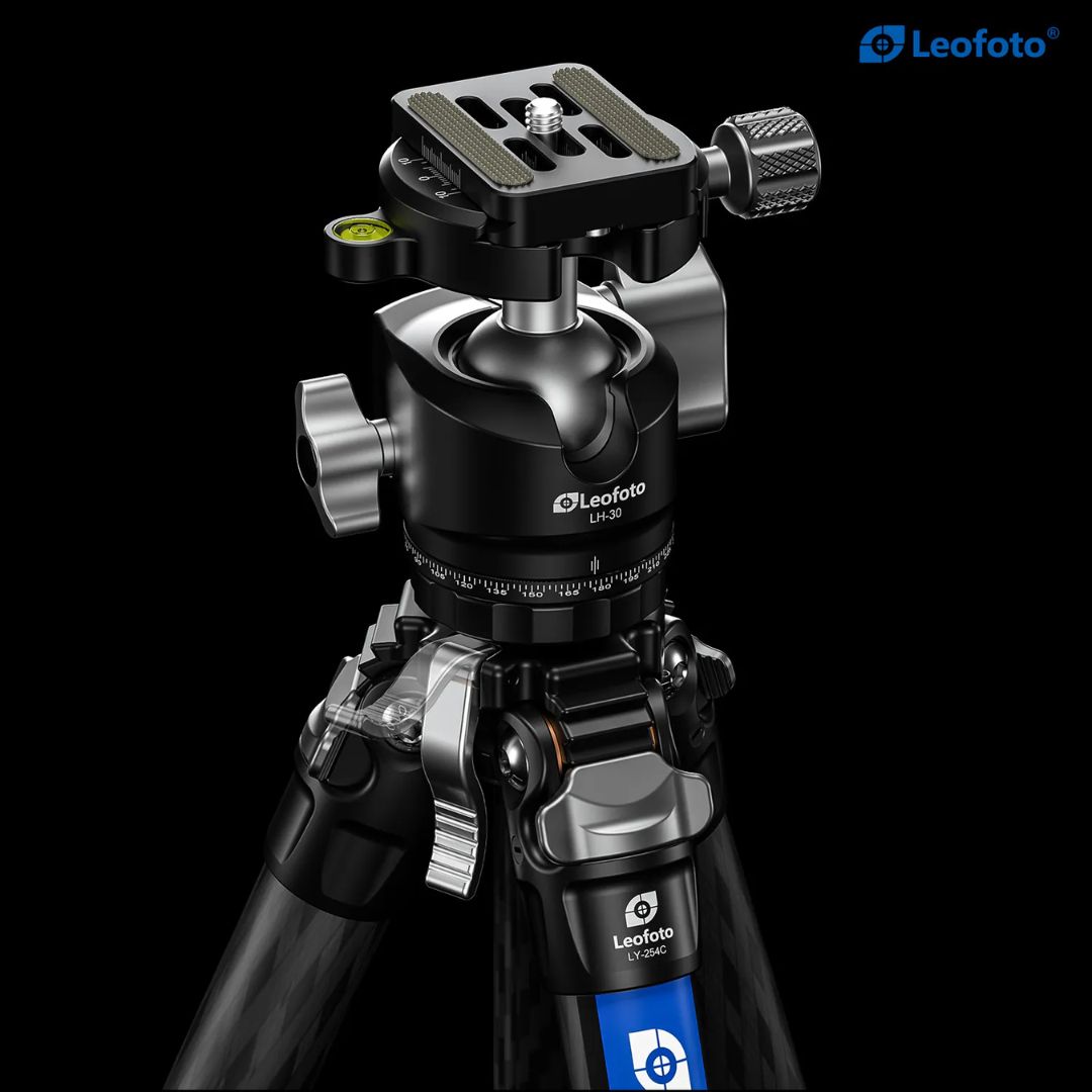 Leofoto LY-254C+LH-30 Tripod Y Shaped Carbon Fiber Tripod with Ball Head