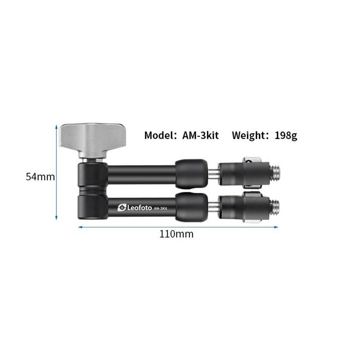 Leofoto Magic Arm AM-3/ AM-4/ AM-3KIT/ AM-4KIT Versa Magic Arm Multi-Purpose Accessory