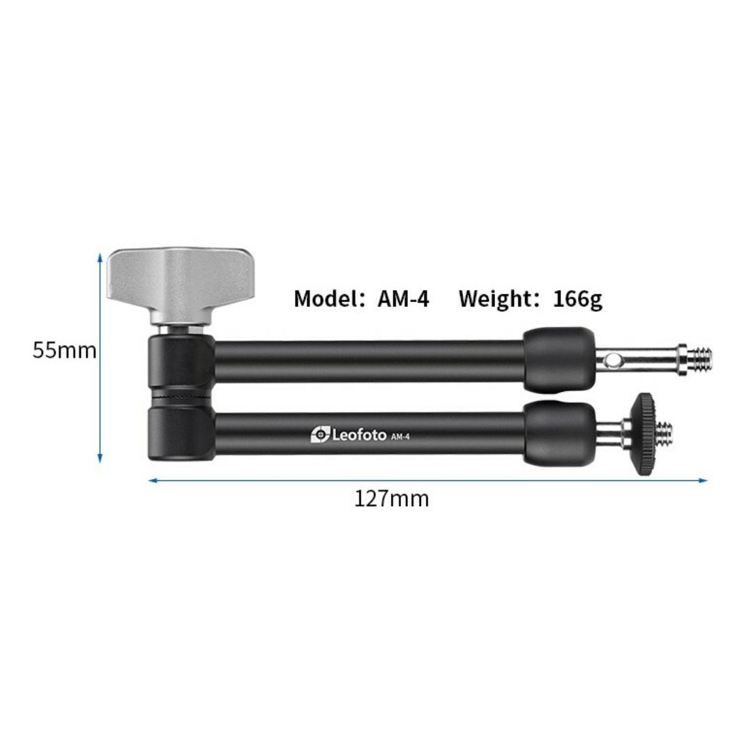 Leofoto Magic Arm AM-3/ AM-4/ AM-3KIT/ AM-4KIT Versa Magic Arm Multi-Purpose Accessory