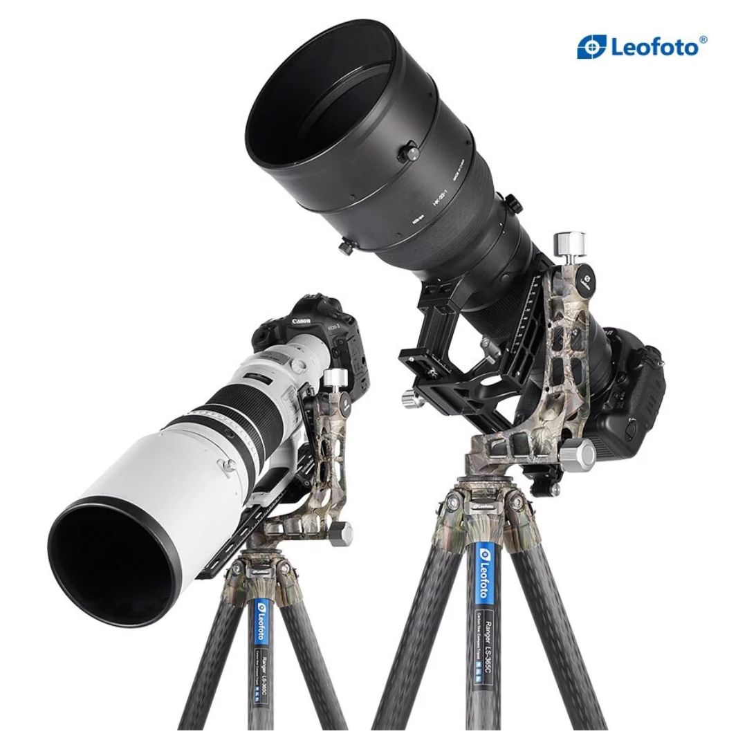 Leofoto LS-365C + PG-1 Gimbal Head (Black/ Camouflage/ Full Camouflage)