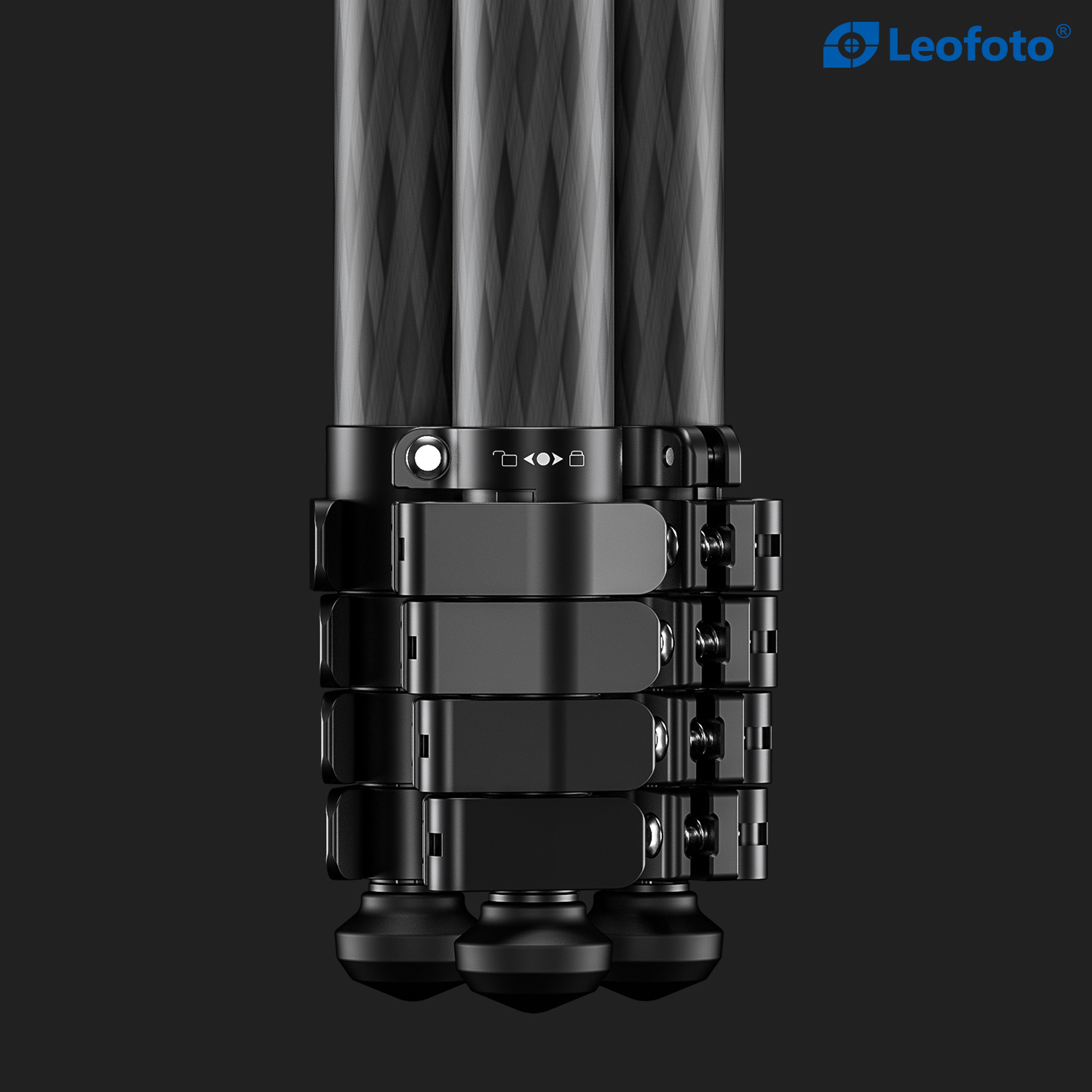 Leofoto LY-265CF Tripod Kit Carbon Fibre Tripod with Head
