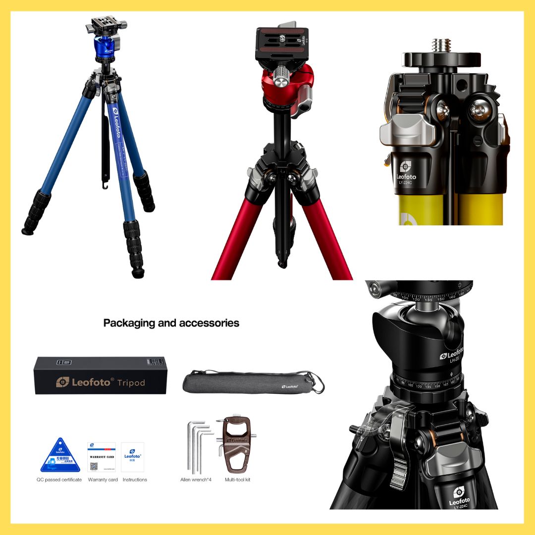 Leofoto LY-224C+LH-25R Tripod Kit