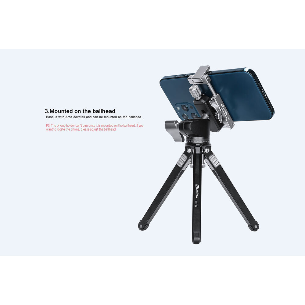 Leofoto PC-60 Multi-Functional Cellphone Ring Holder