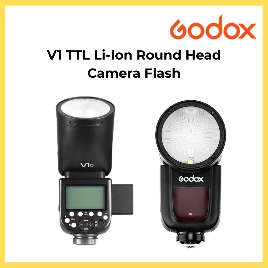 GODOX V1 Round Headed Flash V1/V1 PRO (SONY, CANON, NIKON)