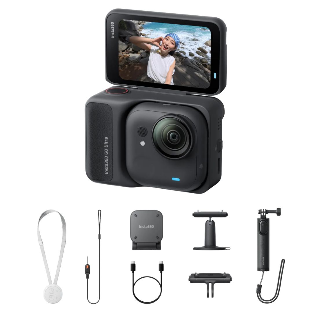 Insta360 Go Ultra Tiny Hands-Free 4K Standard Bundle/Creator Bundle